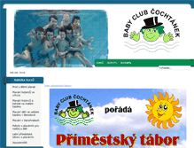 Tablet Screenshot of cochtanek.cz